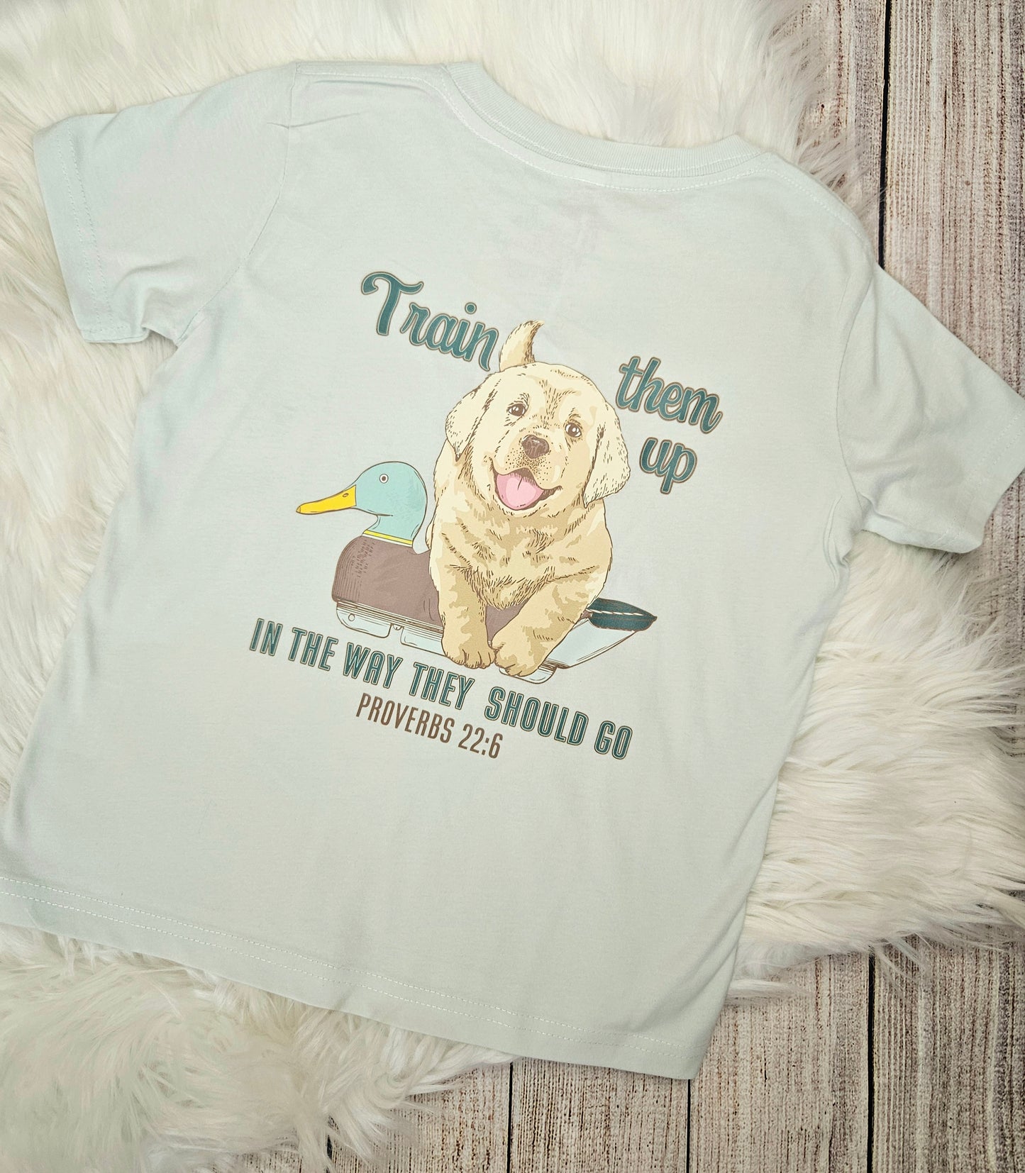 "Train Them Up" Boys Mallard Tee