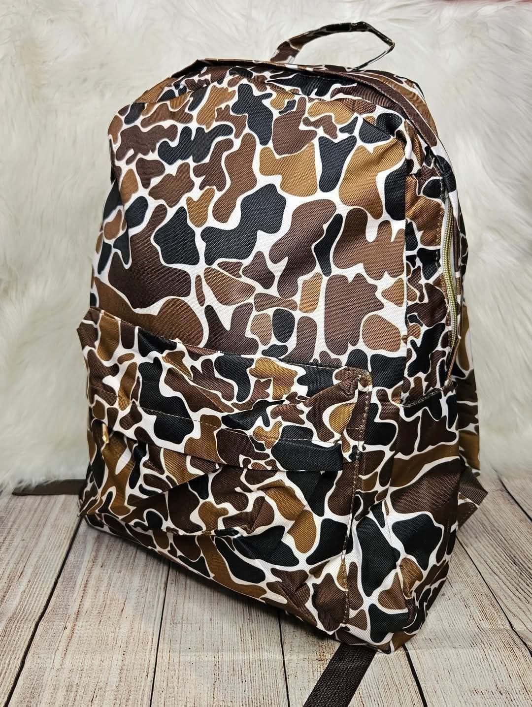 Dark Camo Boys Backpack