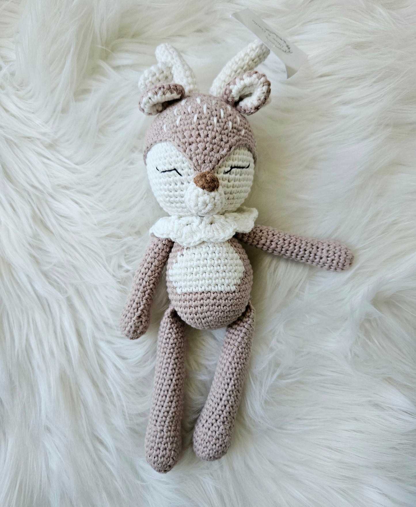 Cotton Girl's Deer Doll