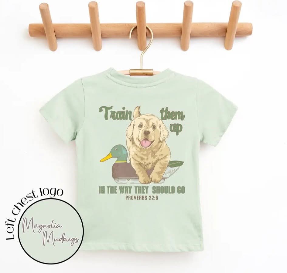 "Train Them Up" Boys Mallard Tee