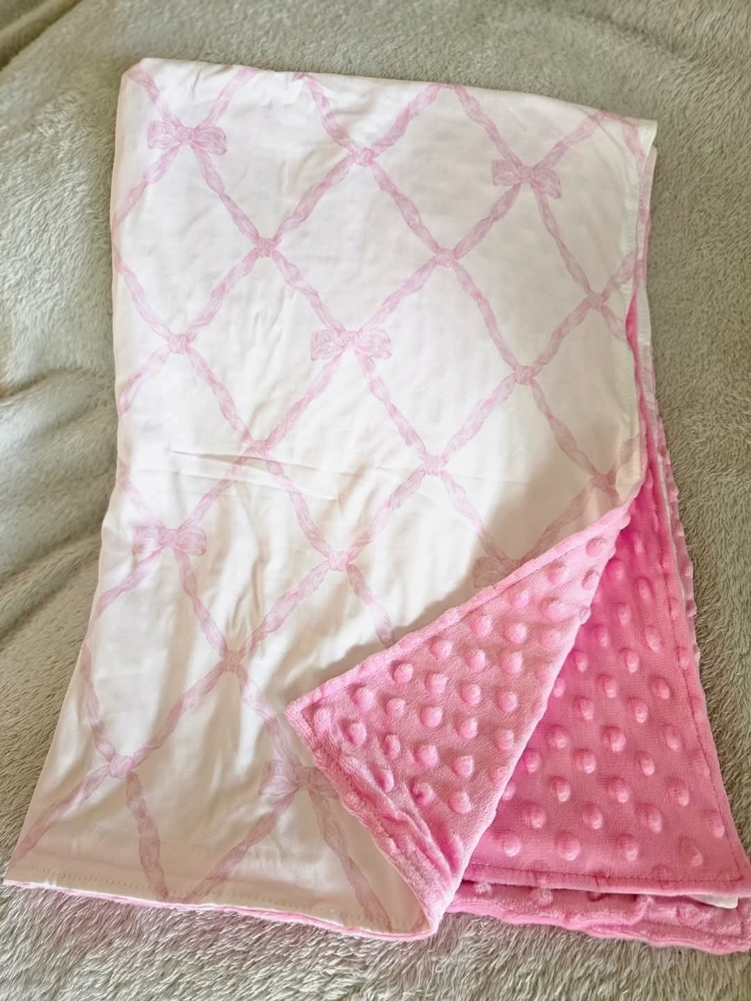 Bow Girls Blanket