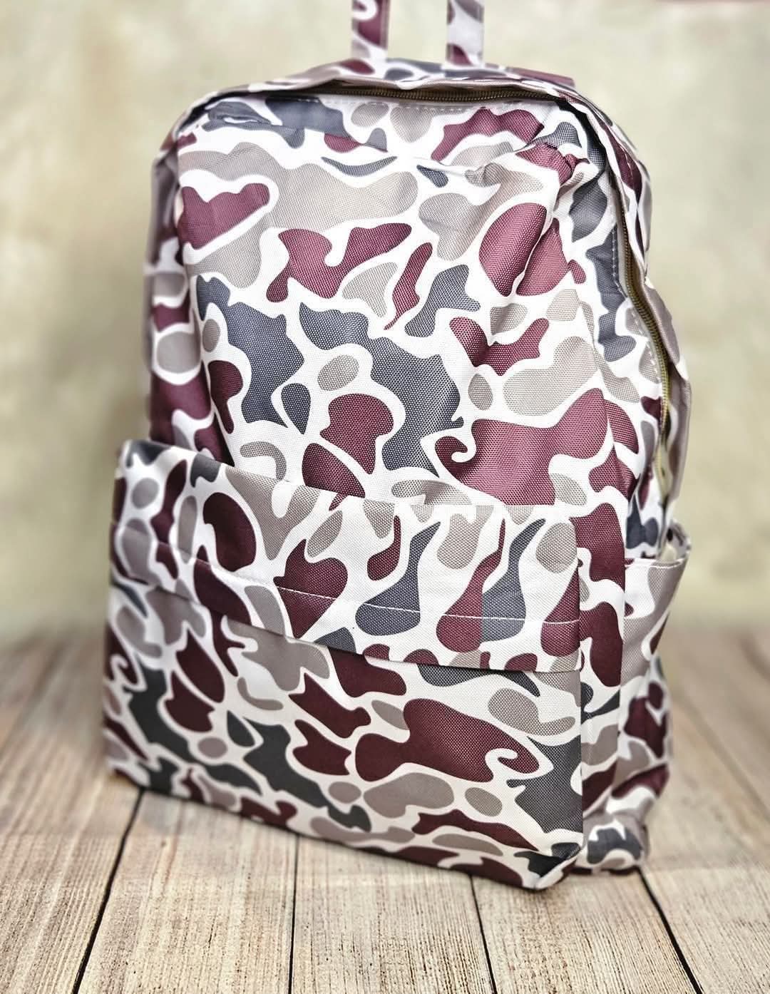 Camo Boys Backpack
