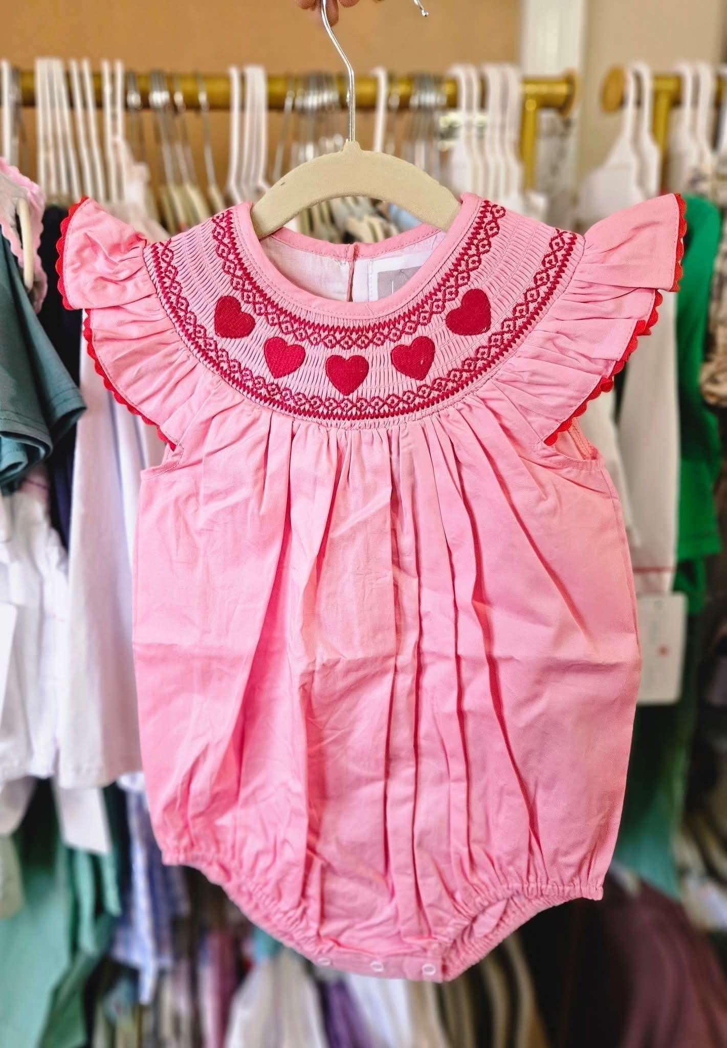Smocked Valentine's Bubble #435