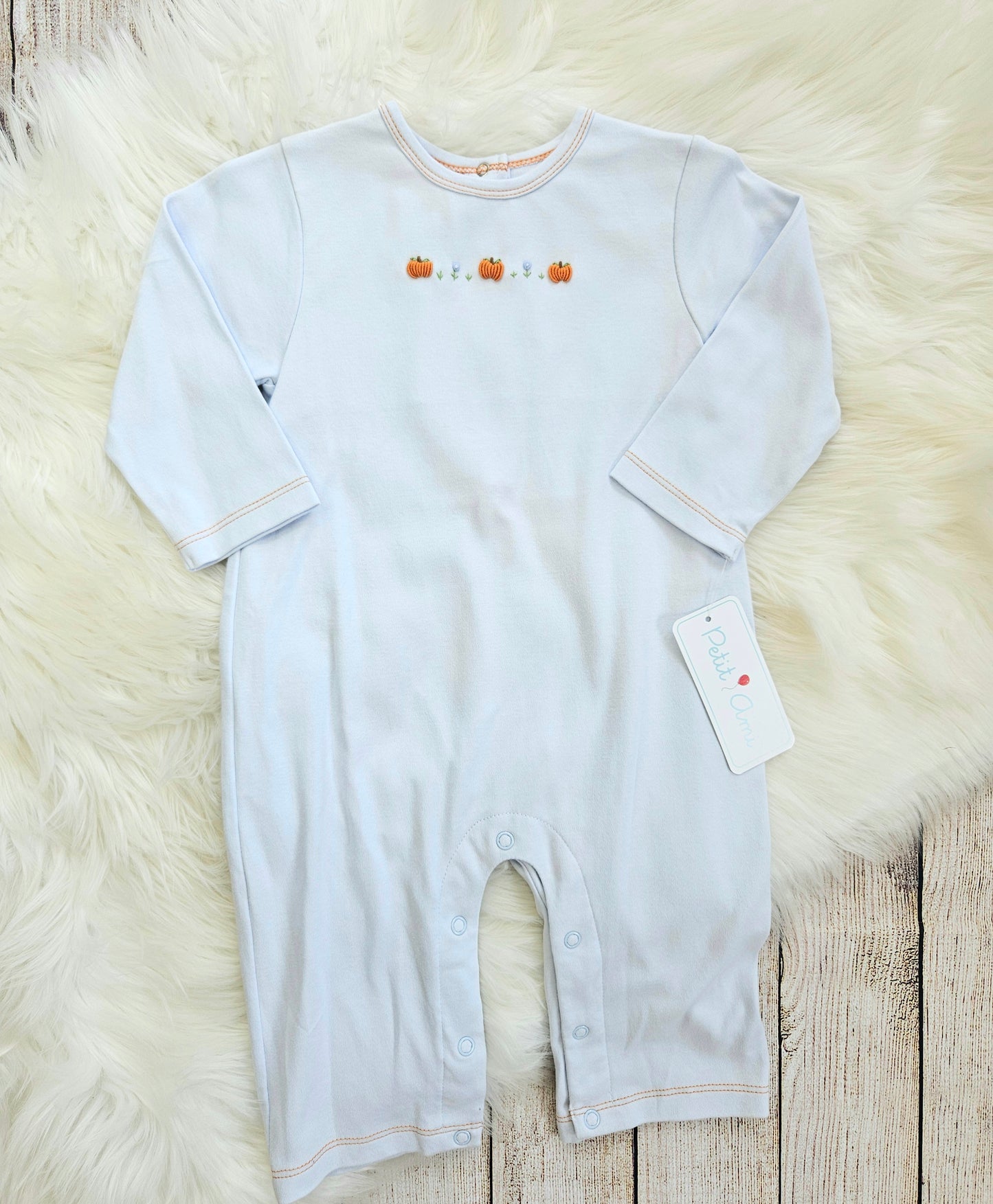 Pumpkin Stitch Boys Longall