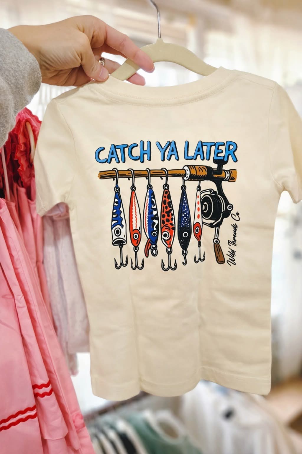 "Catch Ya Later" Boys Fishing Tee Shirt