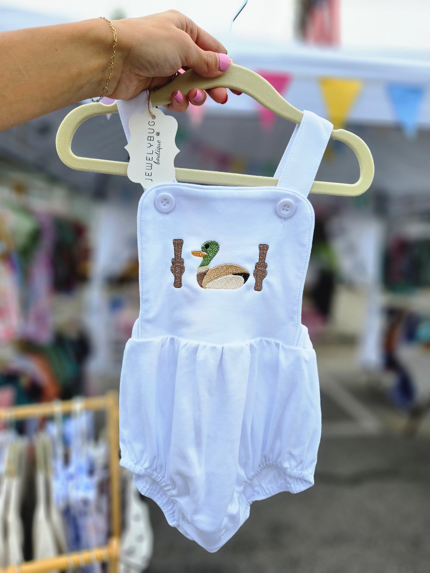 Boys Duck Call Sunsuit