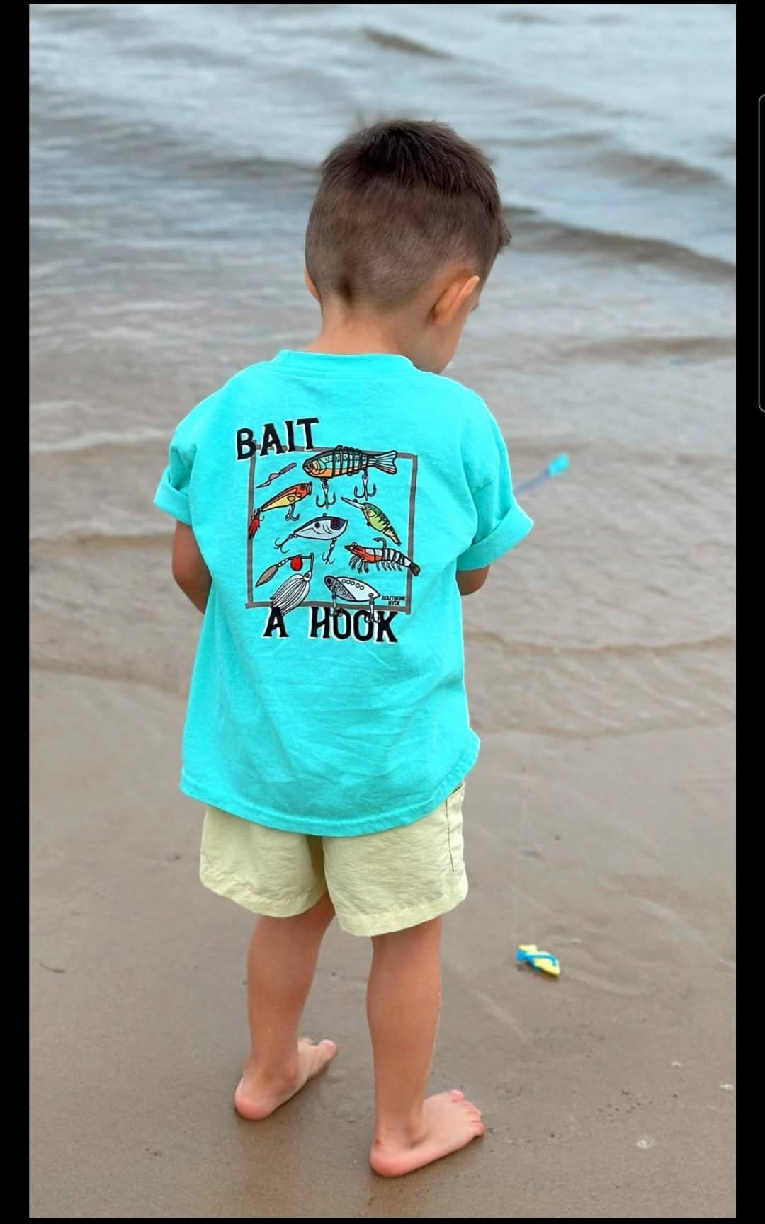"Bait a Hook" Boys Southern Hyde Tee