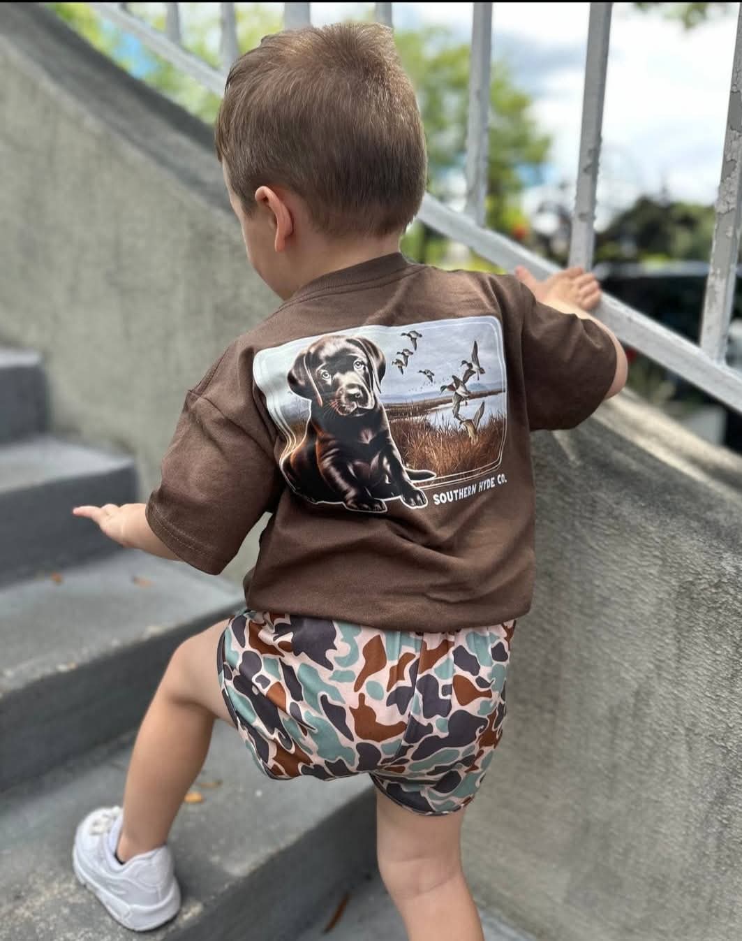 Chocolate Lab Southern Hyde Boys Tee