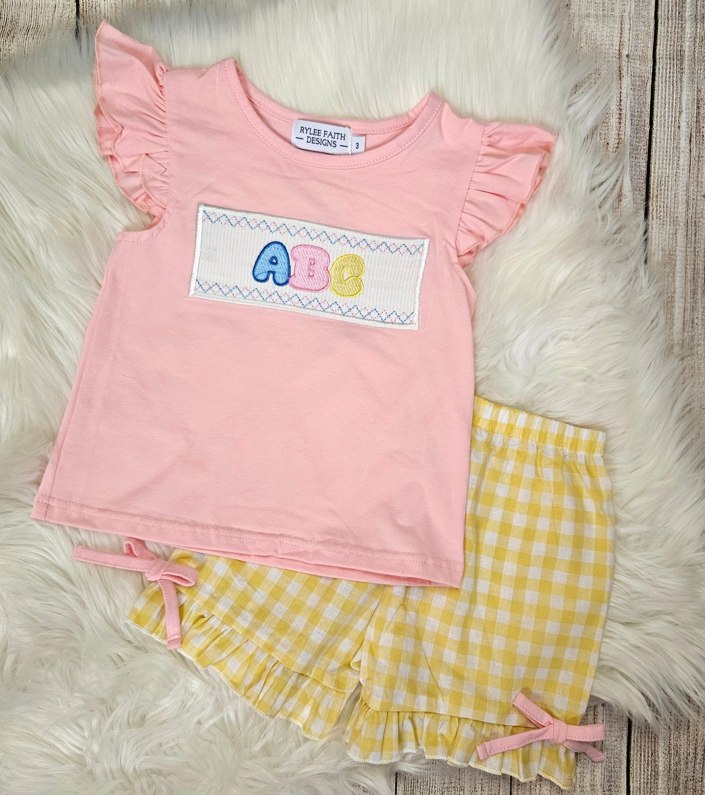 "ABC" Back to School Girls Set