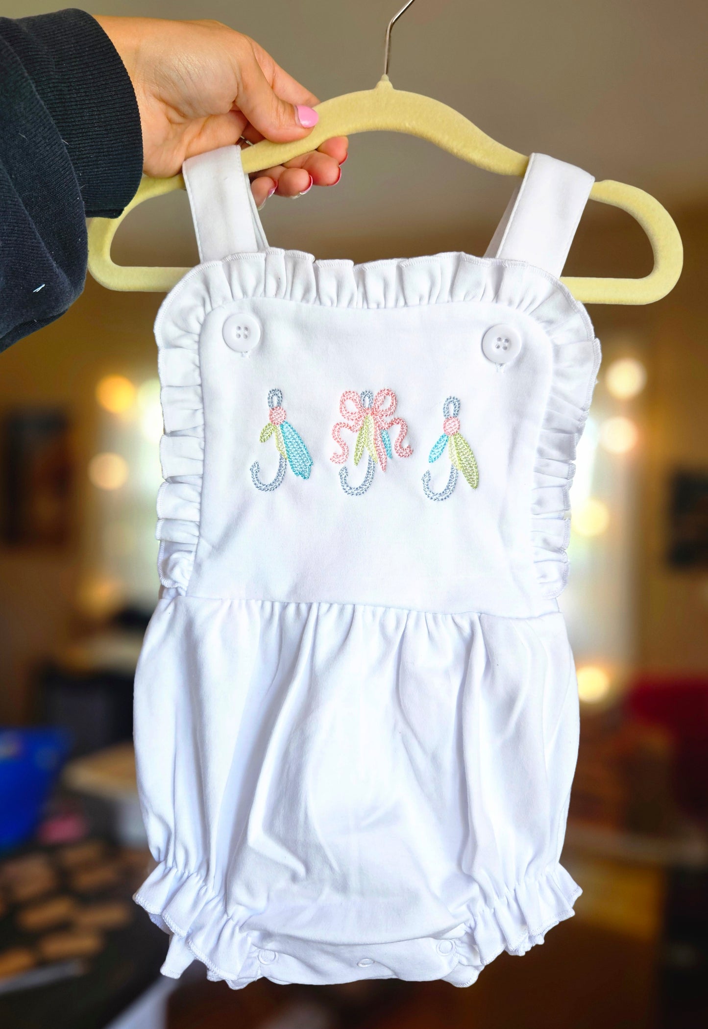 Lure Girls Embroidered Sunsuit