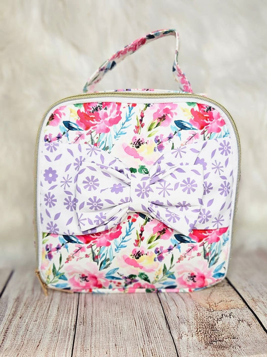 Floral Ruffle Pink/Purple Lunchbox