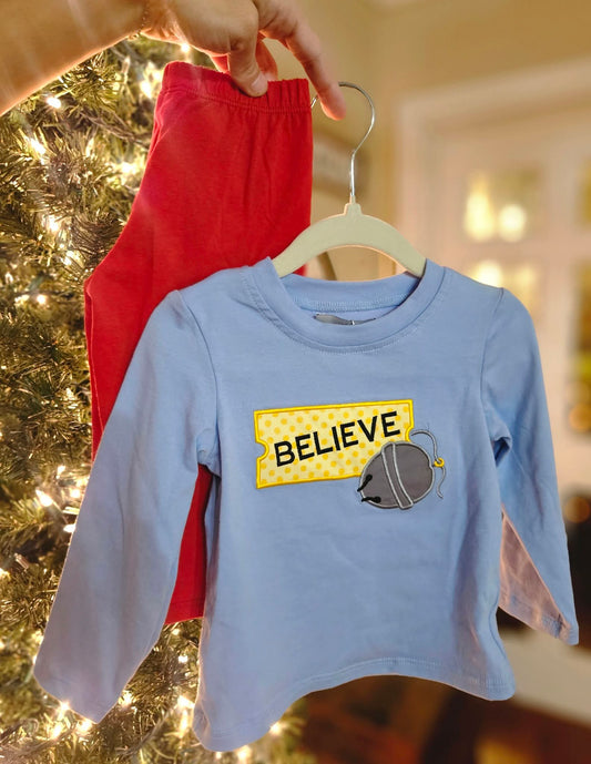 Boys Polar Train Pants Set