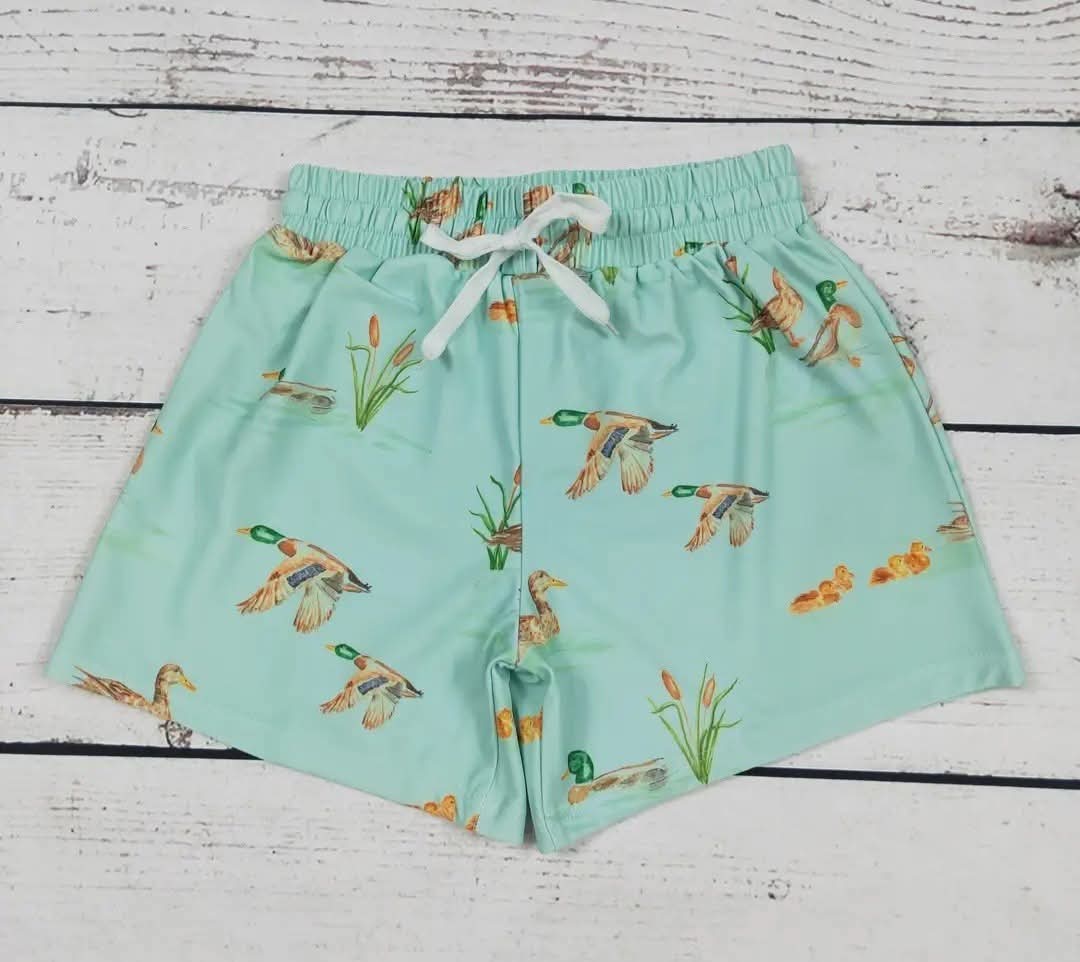 Boys Mallard Duck Swim Shorts #452