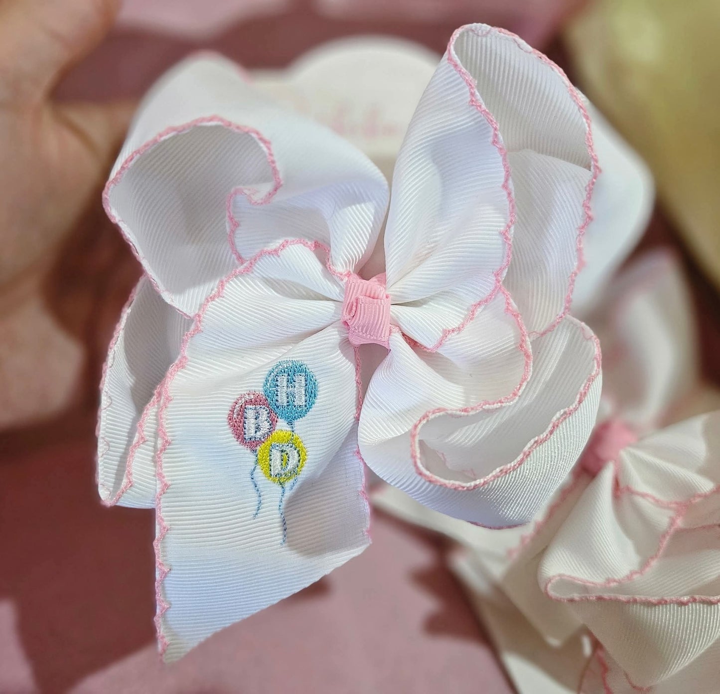 Birthday Girl Clip Hairbow