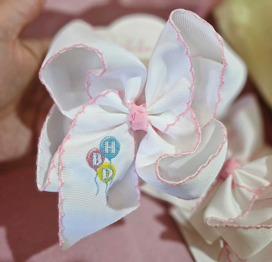 Birthday Girl Clip Hairbow