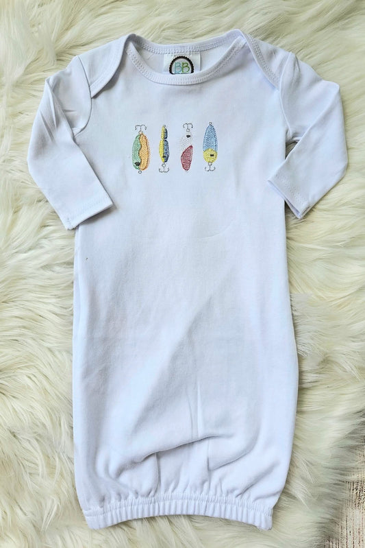 Boys Lure Embroidered Gown