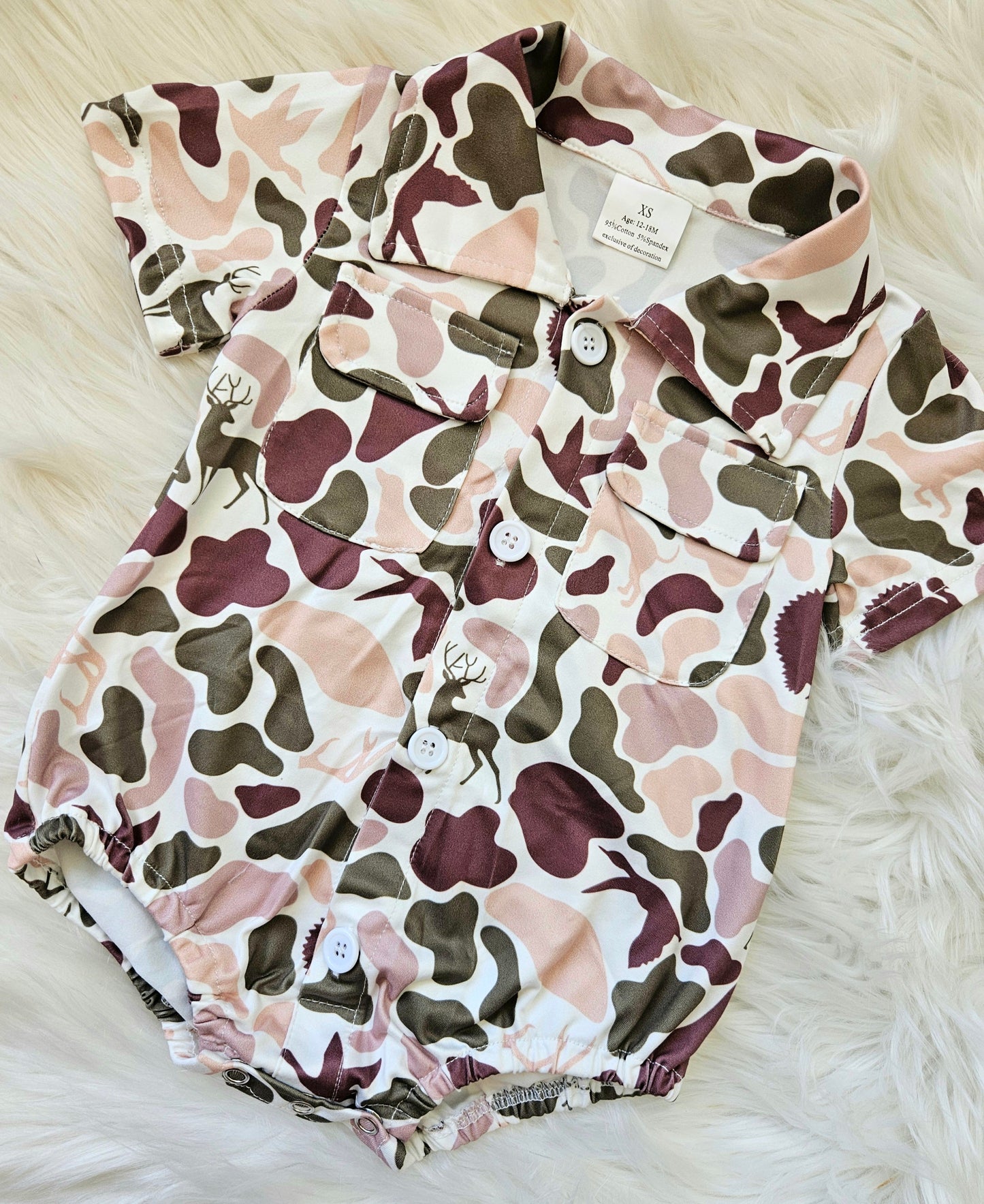Boys Dress Camo Bubble #517