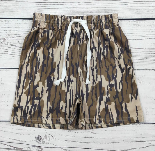 Tree Camo Boys Shorts #502