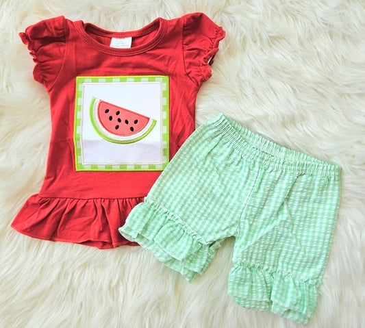 Watermelon Girls Short Set