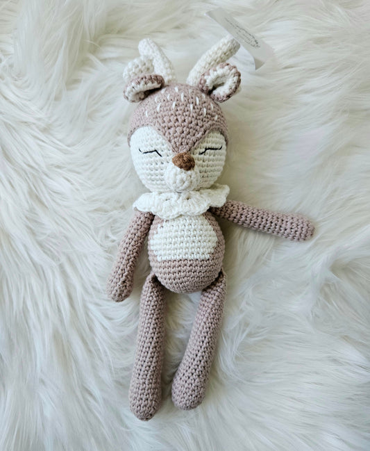 Cotton Girl's Deer Doll