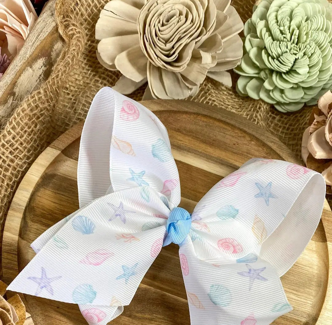 Seashell Clip Bow