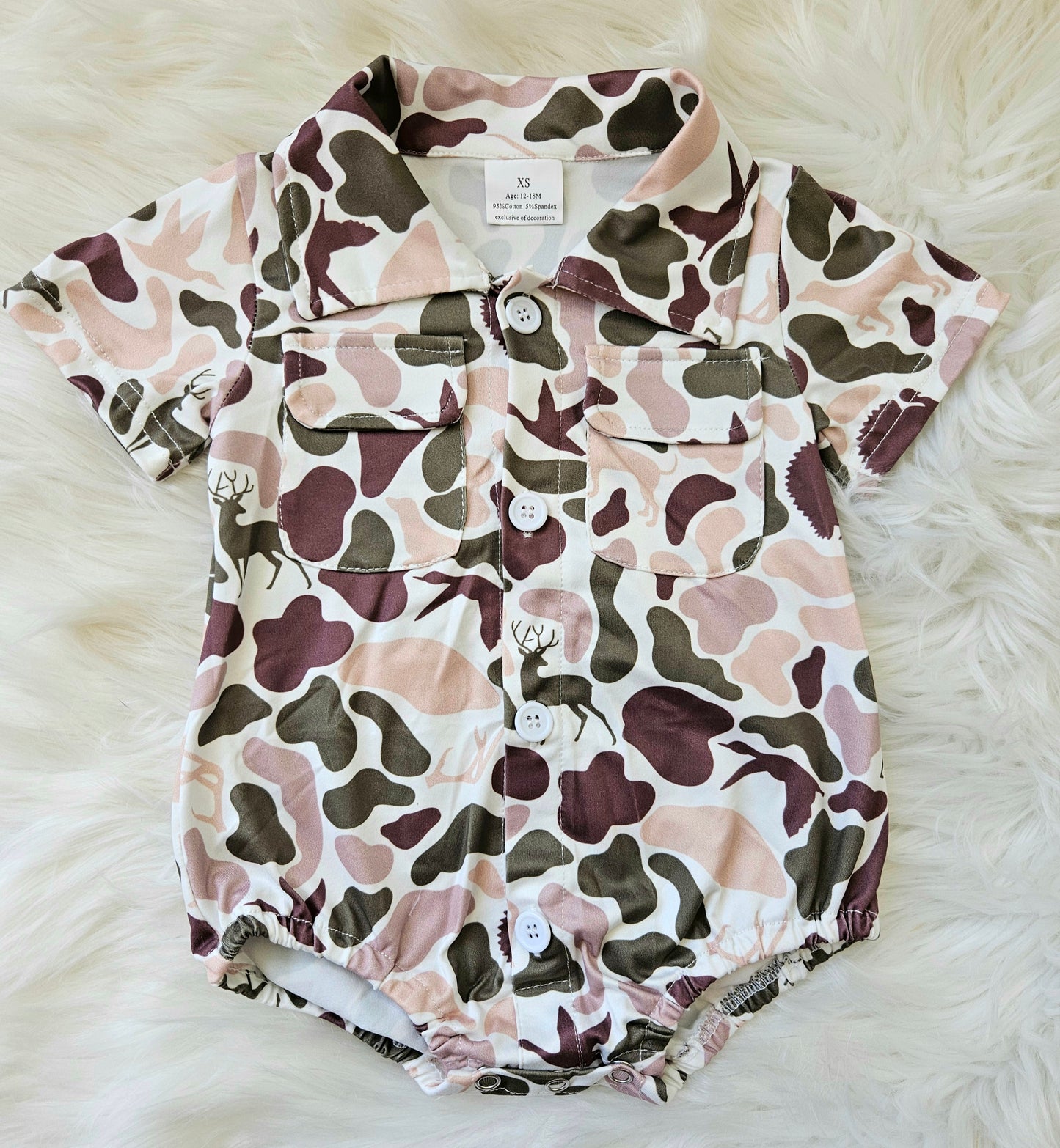 Boys Dress Camo Bubble #517