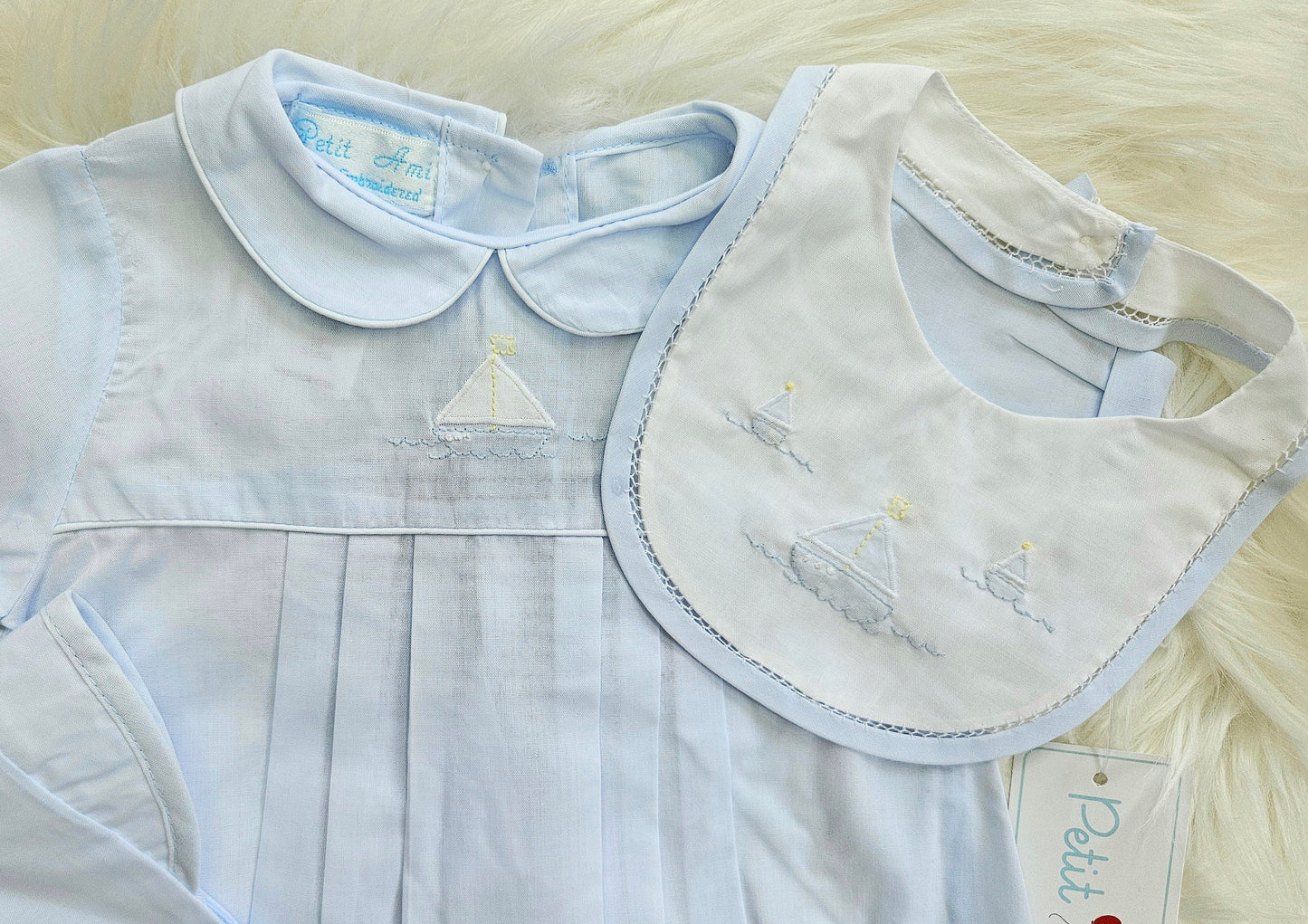 Sail Boat Boys Heirloom Bubble