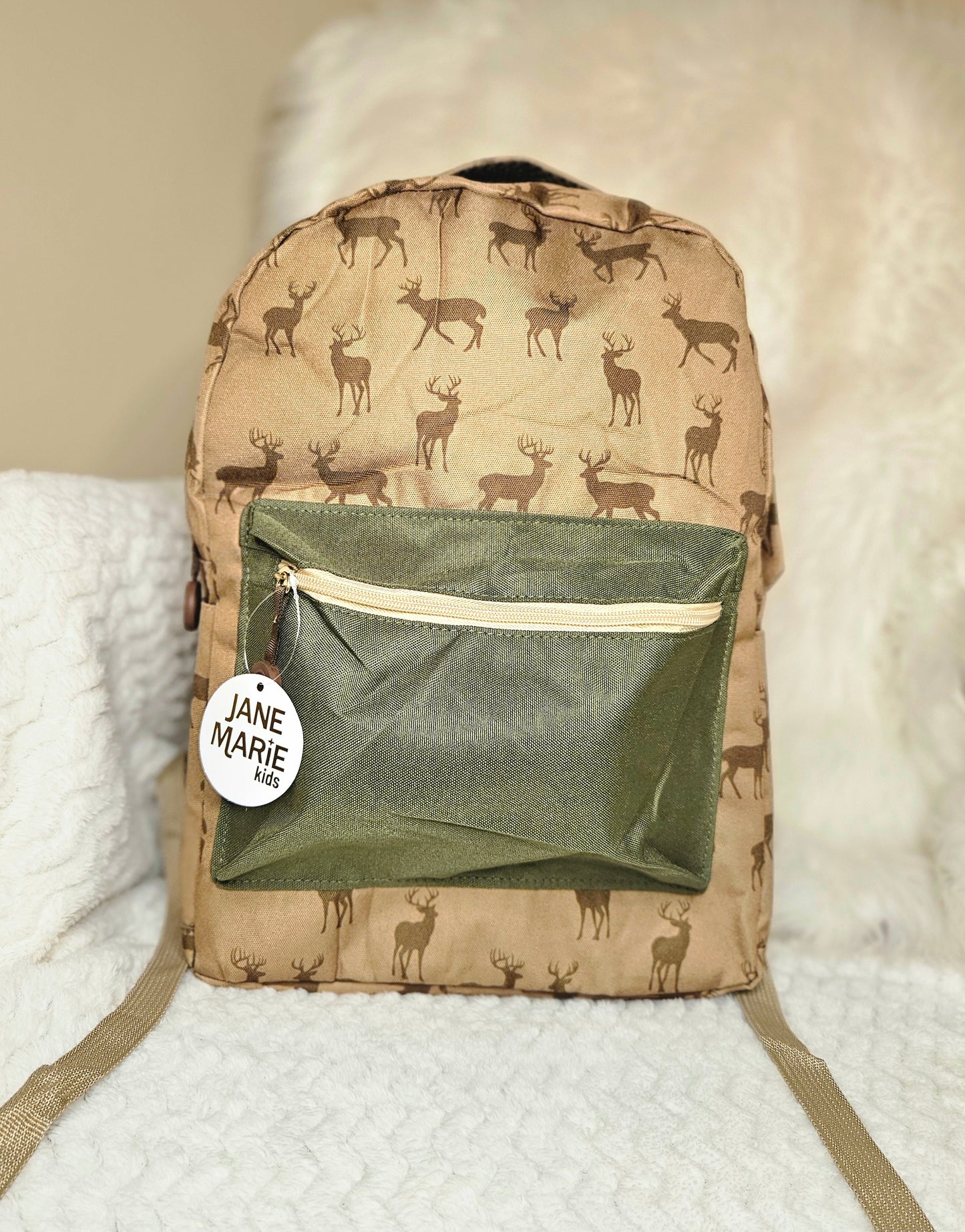 Deer Hunting Brown/Green Backpack