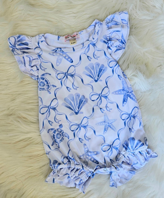 Shells and Bows Girls Bubble