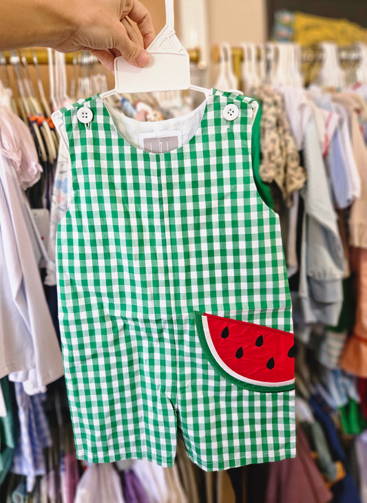 Boys Watermelon Summer Romper #436