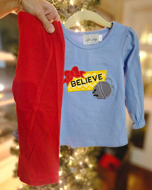 Girls Polar Train Pants Set