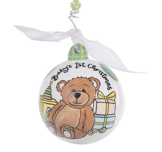 Unisex Baby's First Christmas Ornament