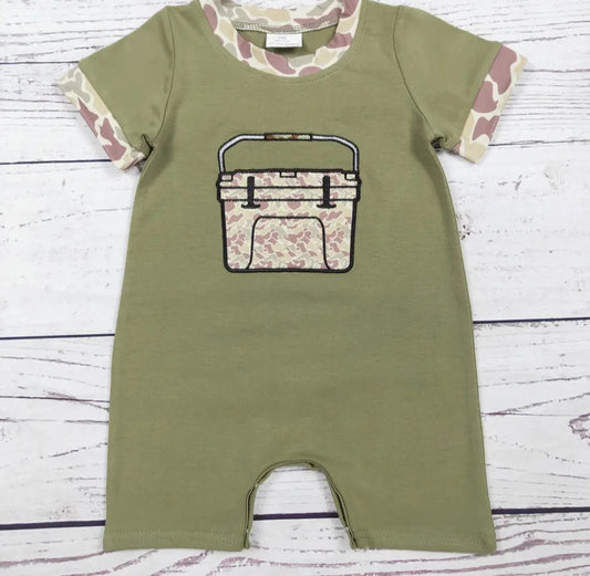 Camo Fishing Cooler Boys Jumper #474
