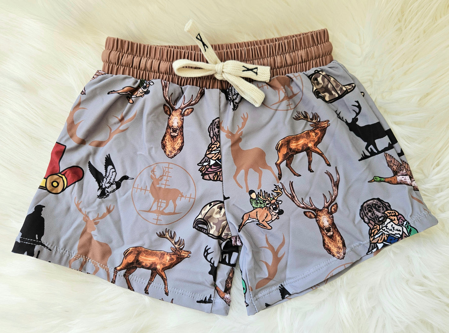 Boys Hunting Themed Swim Shorts #501