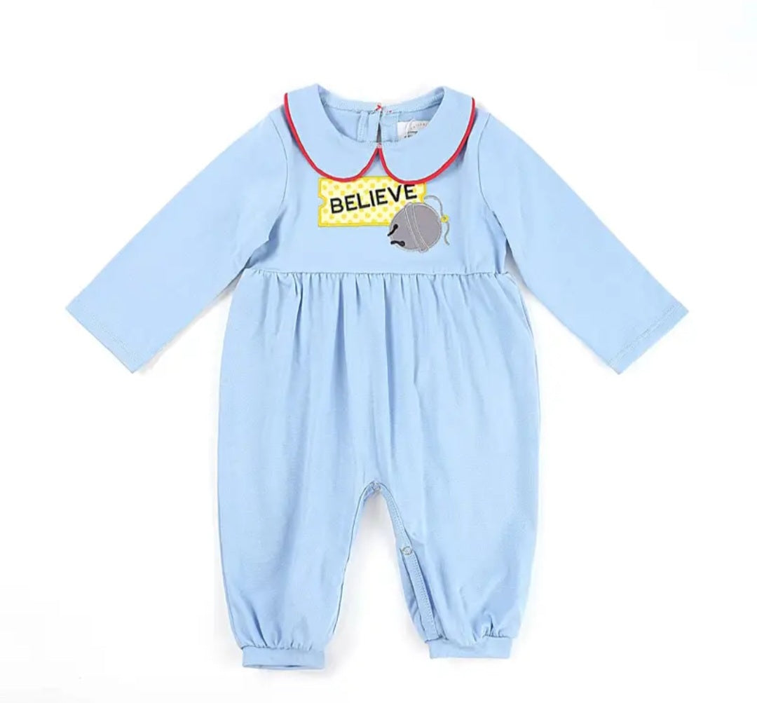 Polar Train Boys Longall Romper