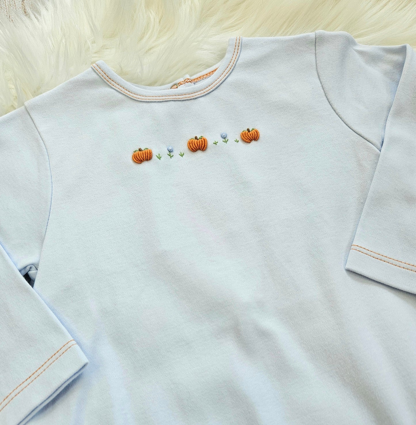 Pumpkin Stitch Boys Longall