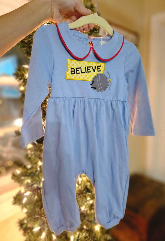 Polar Train Boys Longall Romper