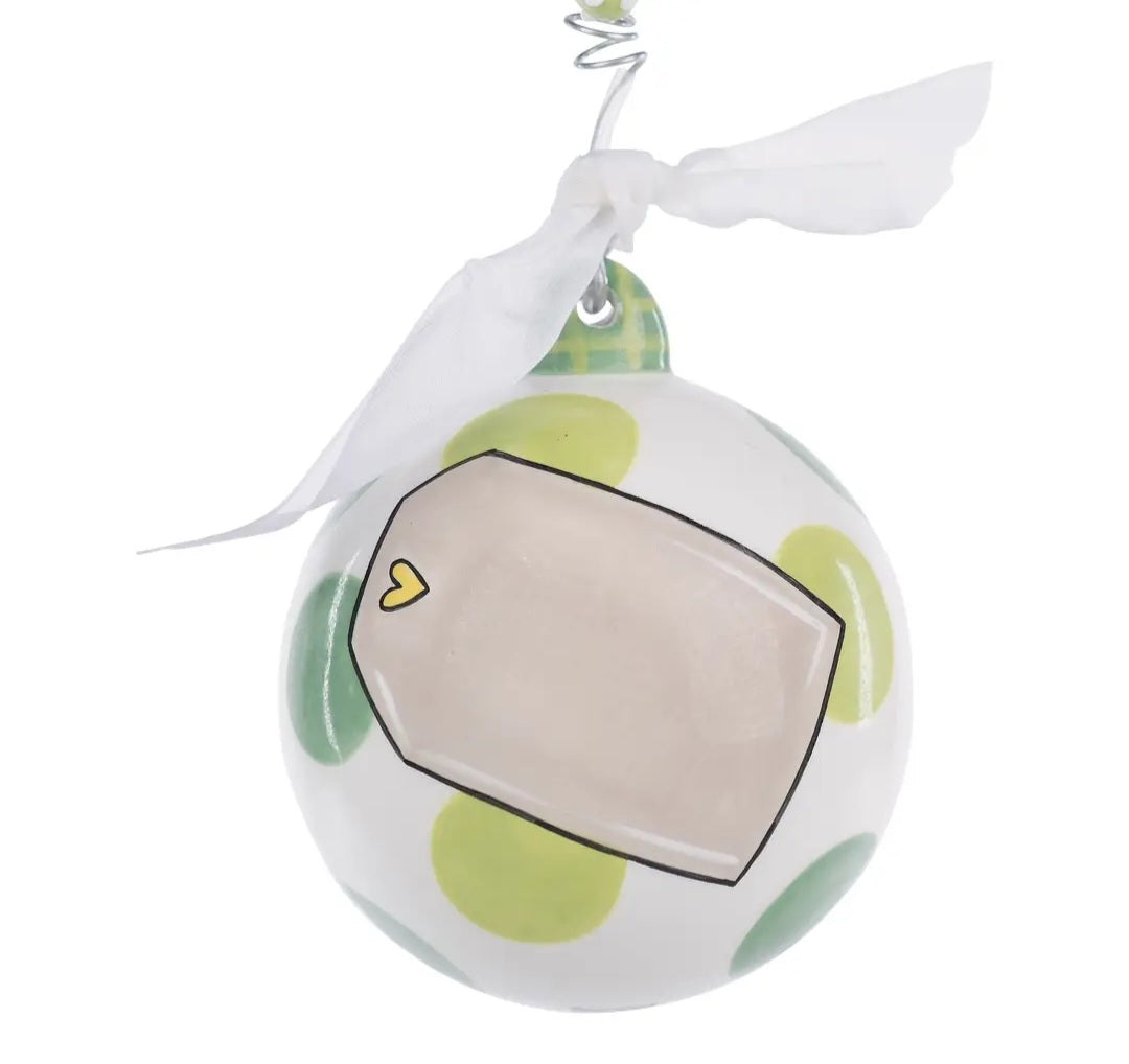 Unisex Baby's First Christmas Ornament