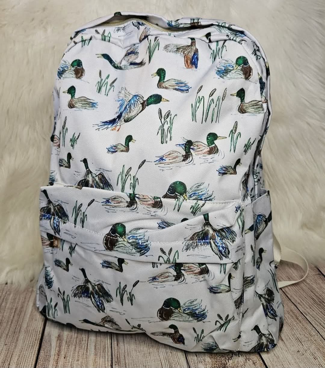 Boys Mallard Duck Backpack