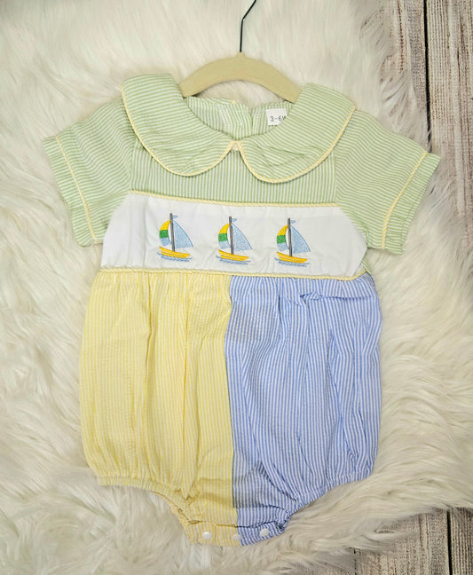Boys Sailboat Bubble