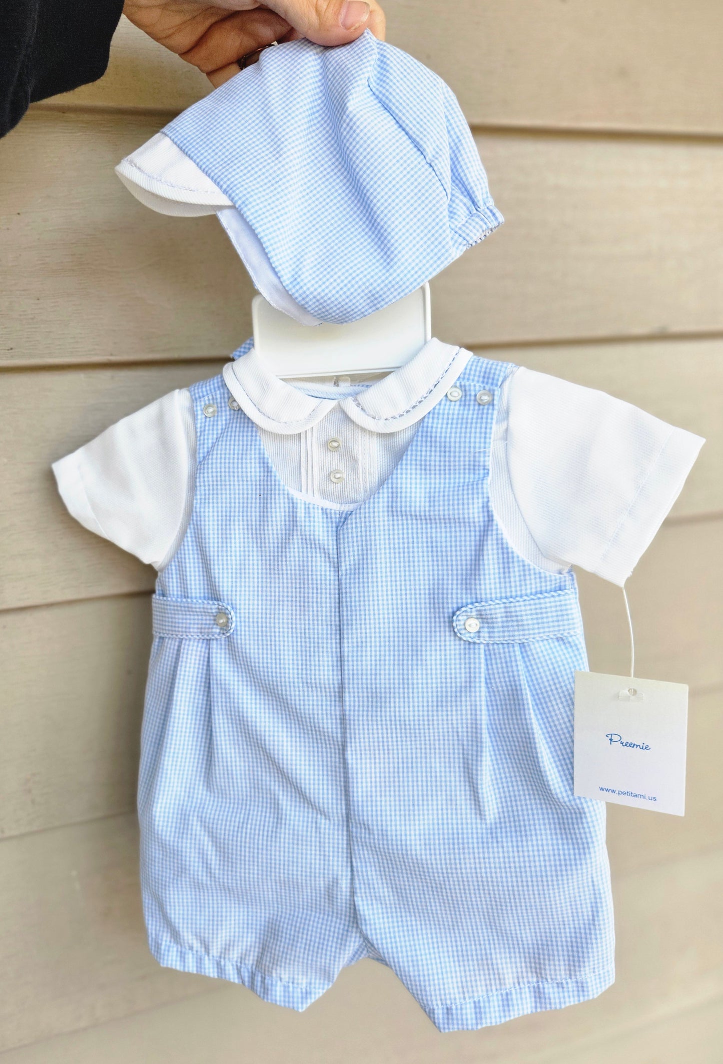 Heirloom Boys Vintage Overall Romper