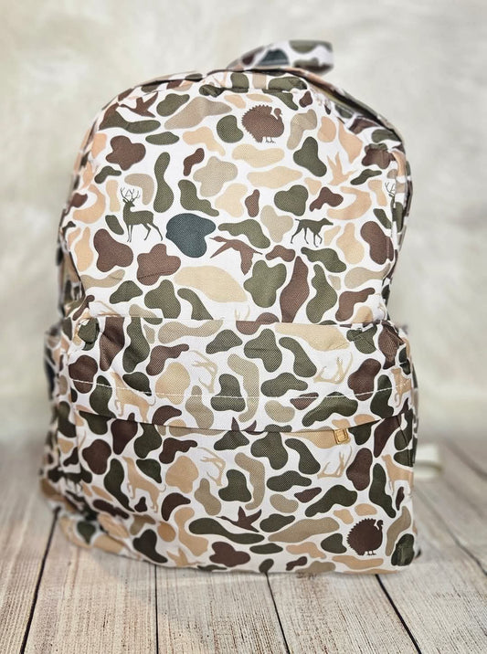 Hidden Animals Boys Camo Backpack